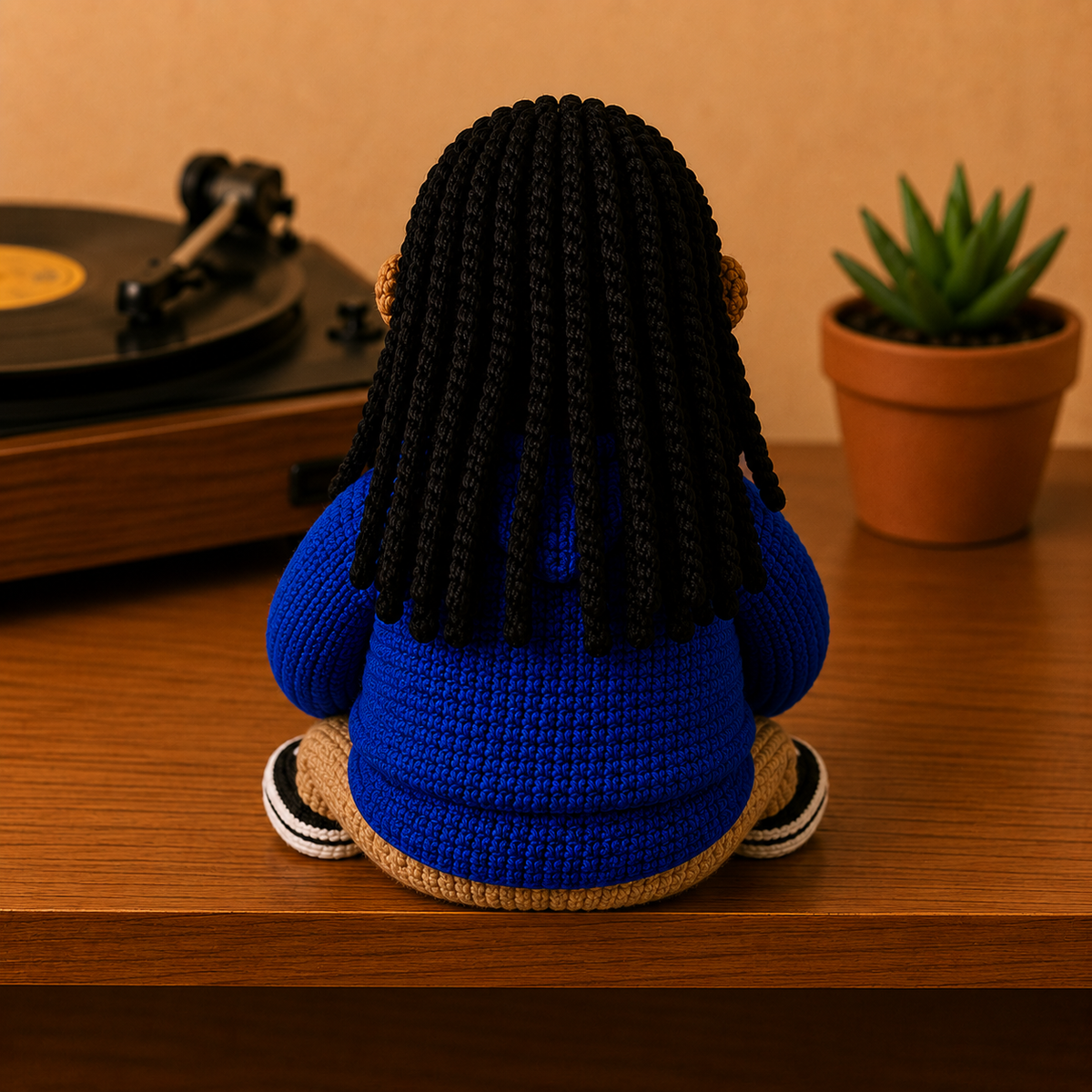 Emotional Support Snoop™ - Handmade Crochet Doll (6 inches)