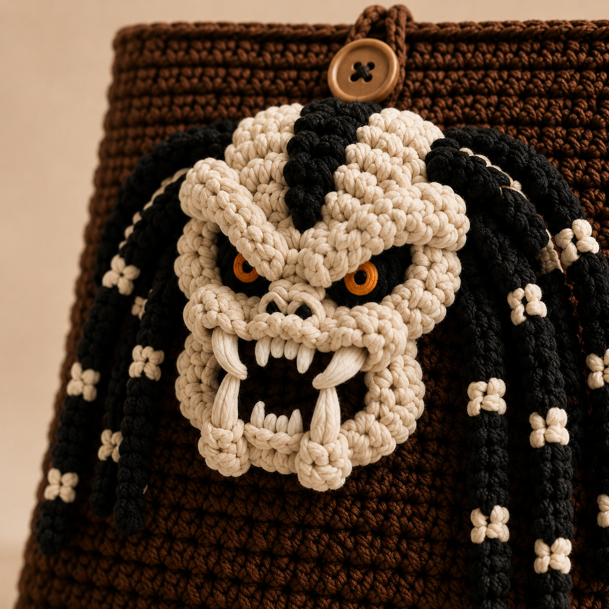 Crochet Predator iPad/Laptop Sleeve