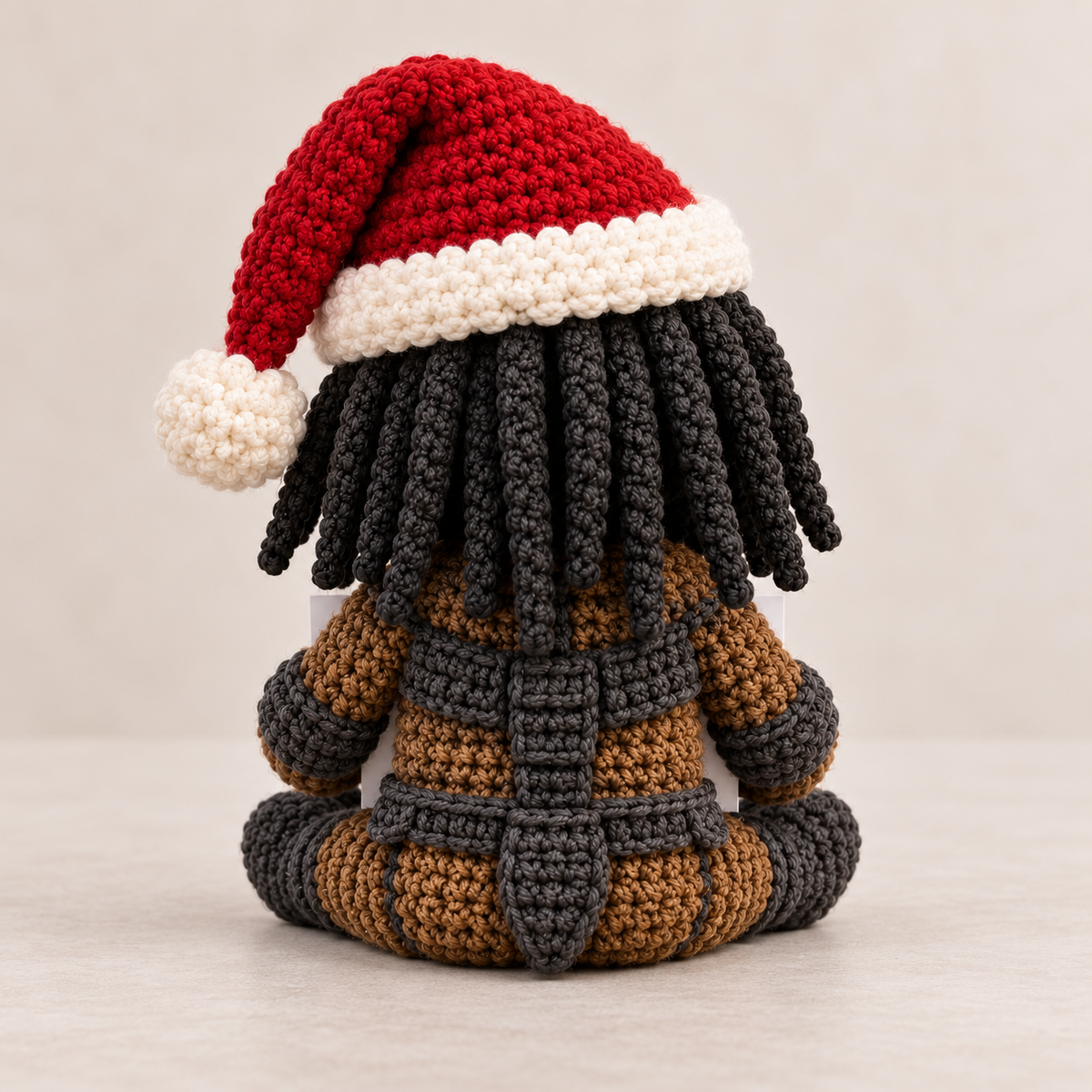 Emotional Support – The Predator Xmas 👾 - Handmade Crochet Doll