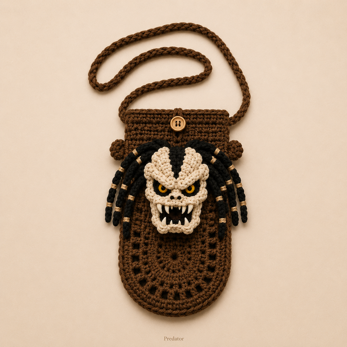 Predator Crochet Phone Sleeve