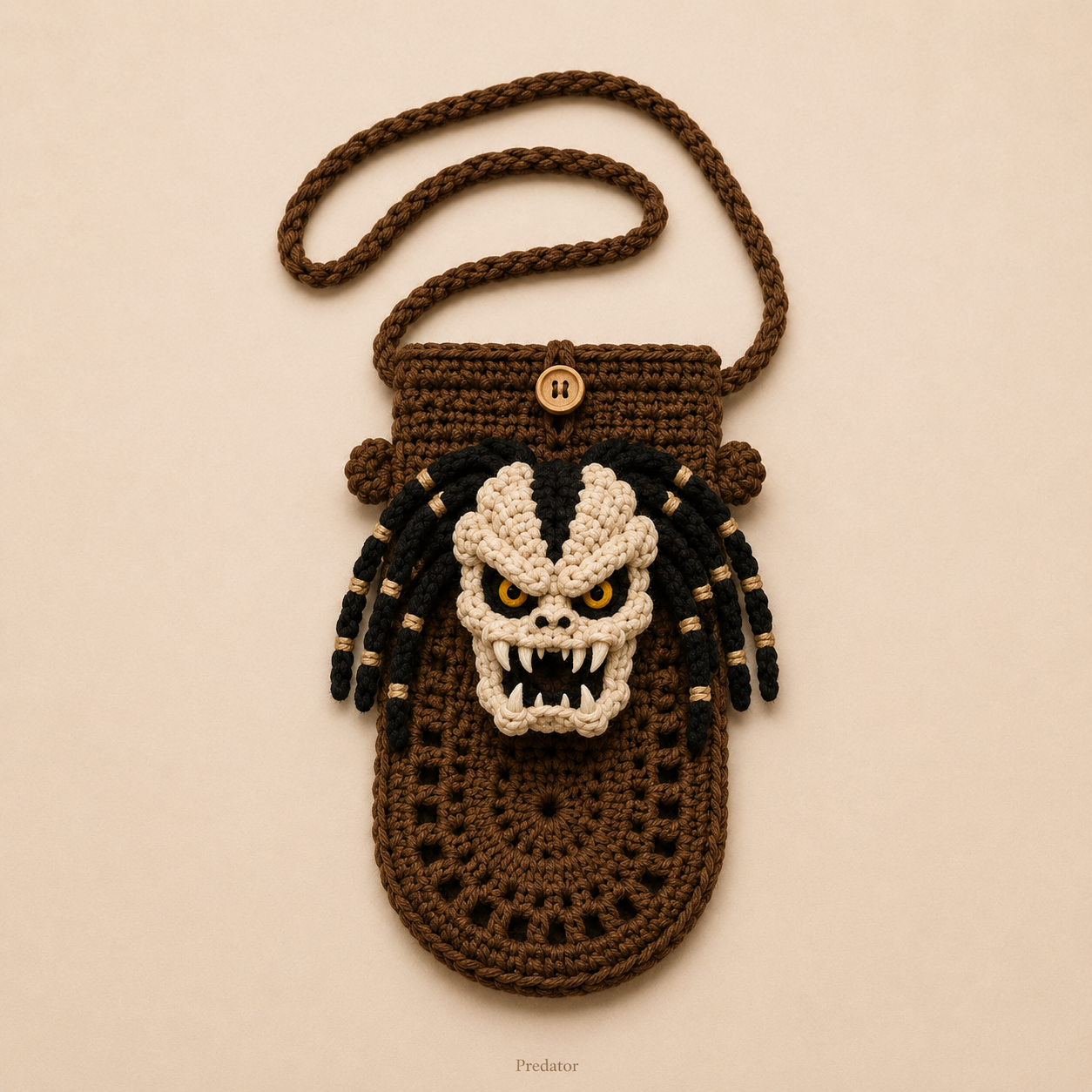 Predator Crochet Phone Sleeve