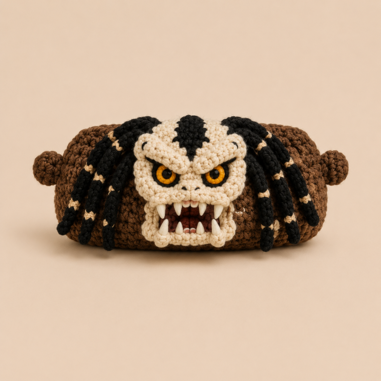 Predator Crochet Eyeglasses Case