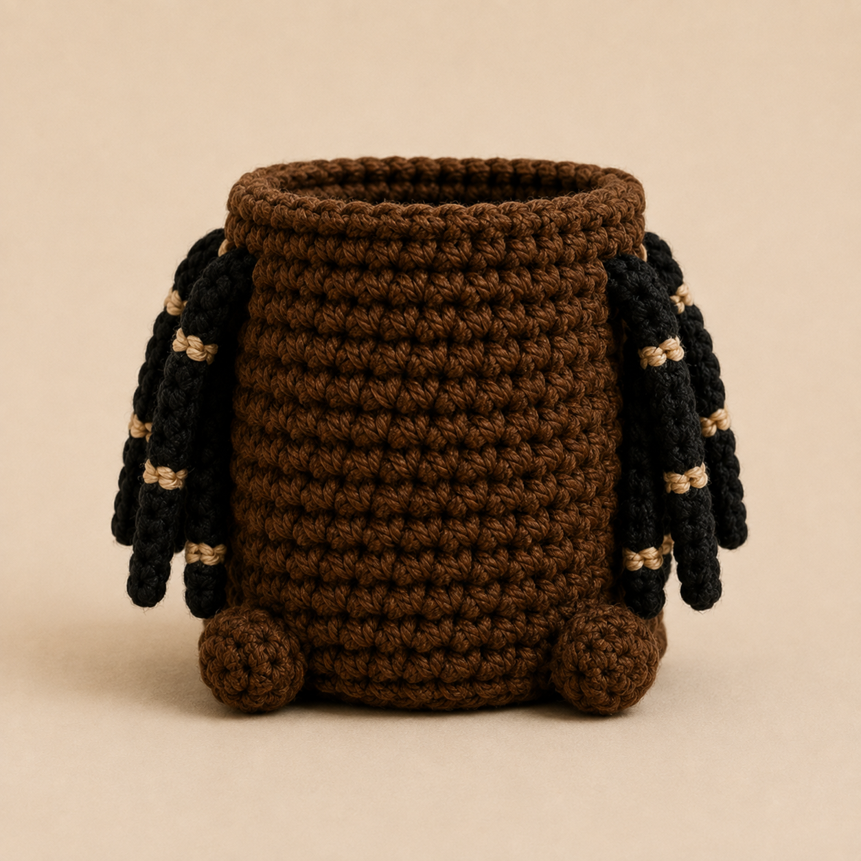 Predator Crochet Desk Organizer