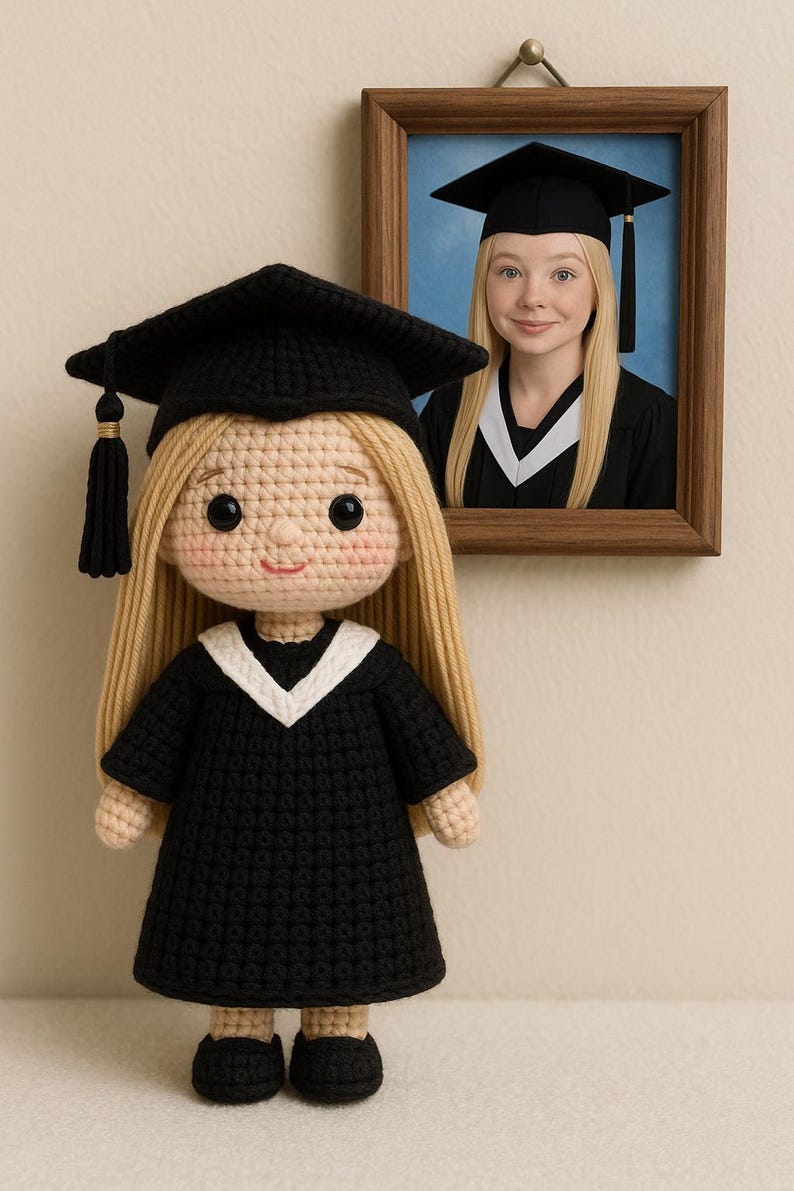 Custom Crochet Doll from Photo – Personalized Couple, Family & Pet Dolls
